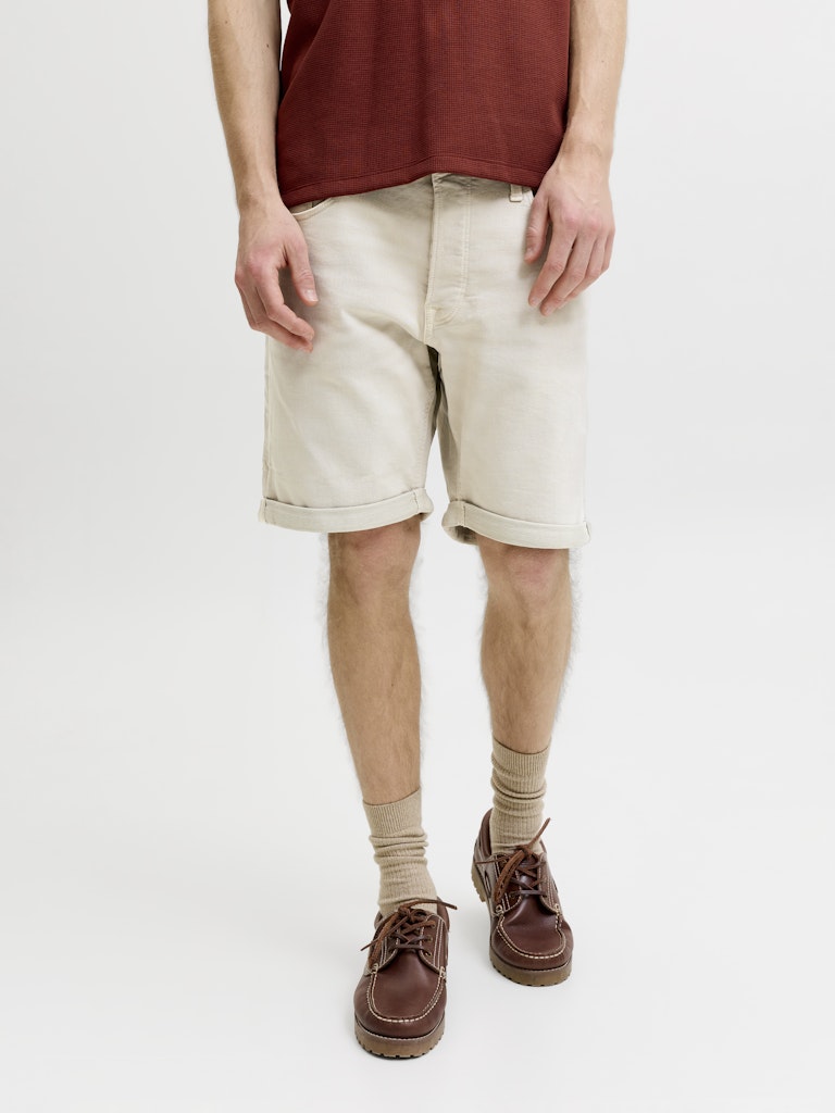 Jjirick Jjicon Shorts Sq 110 I.k Sn - Beige