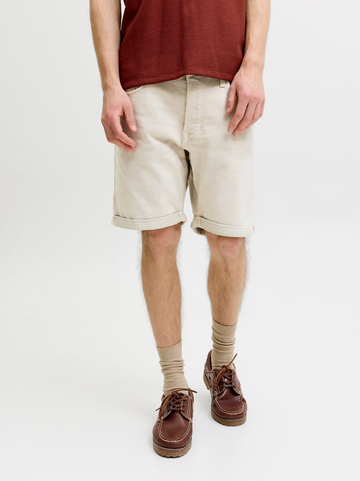 Jjirick Jjicon Shorts Sq 110 I.k Sn - Beige
