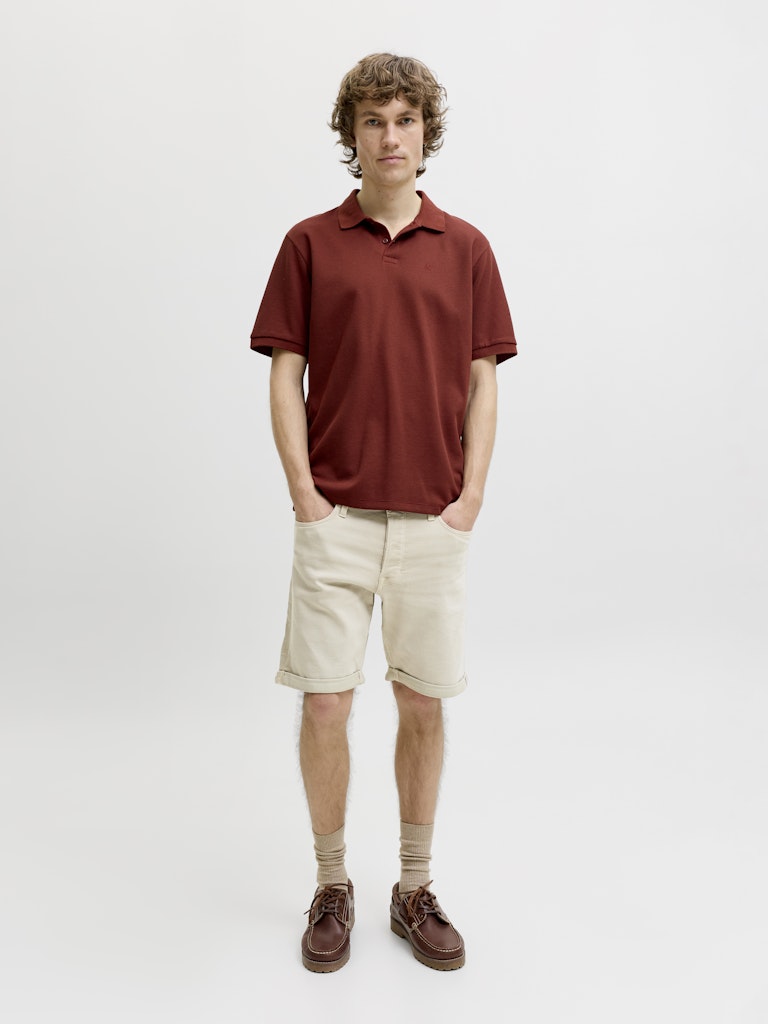 Jjirick Jjicon Shorts Sq 110 I.k Sn - Beige