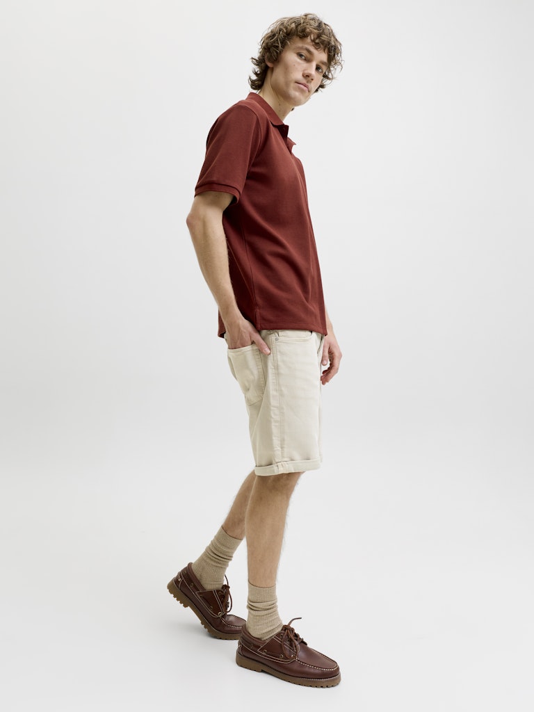 Jjirick Jjicon Shorts Sq 110 I.k Sn - Beige
