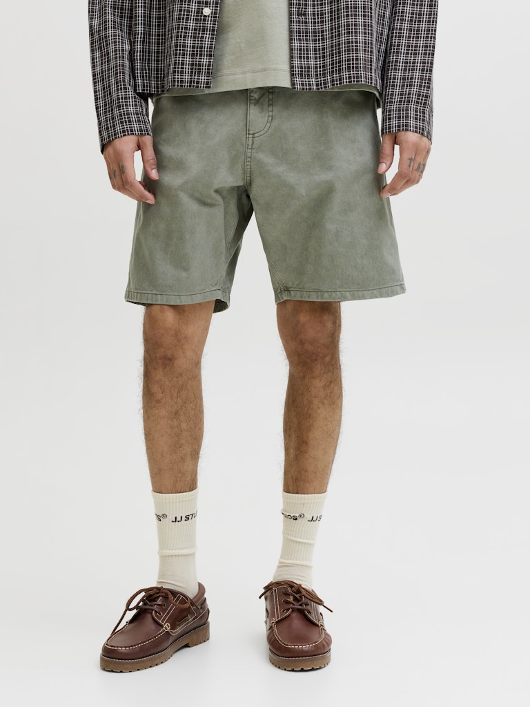 Jpsttony Raye Worker Short Mid - Groen