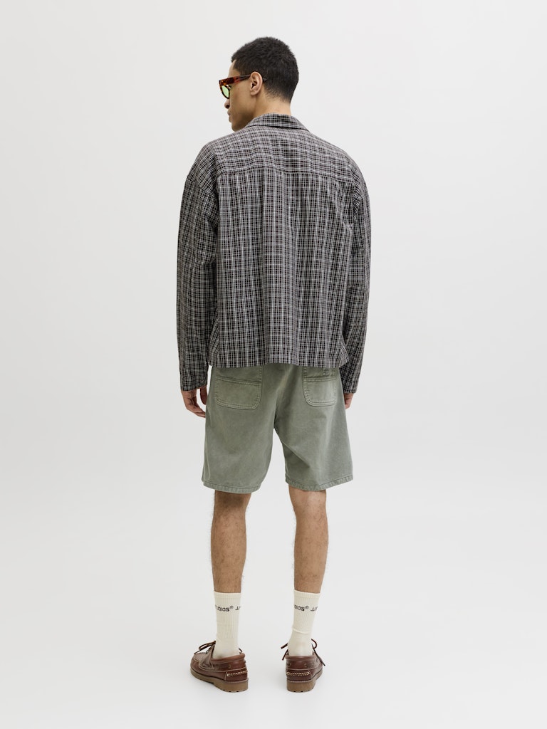 Jpsttony Raye Worker Short Mid - Groen