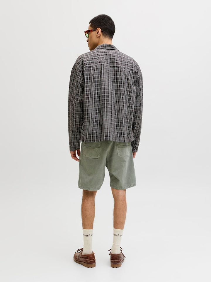 Jpsttony Raye Worker Short Mid - Groen