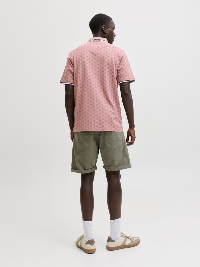 Jpstrick Allen Icon Shorts Reg Sn - Olijf