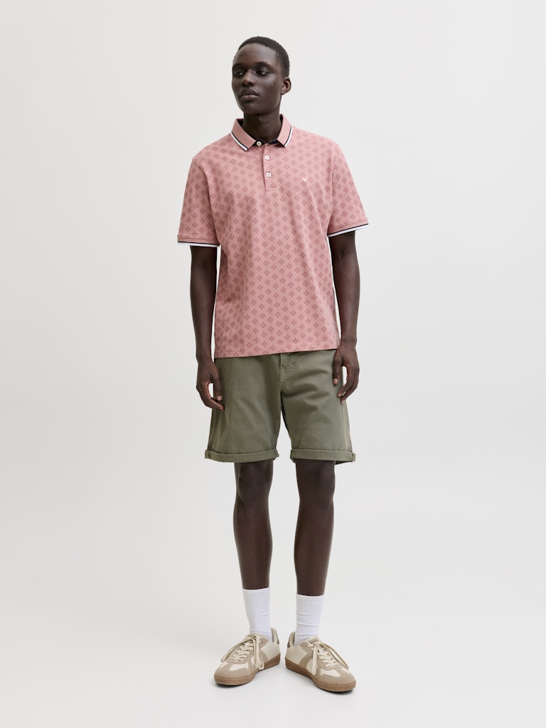 Jpstrick Allen Icon Shorts Reg Sn - Olijf
