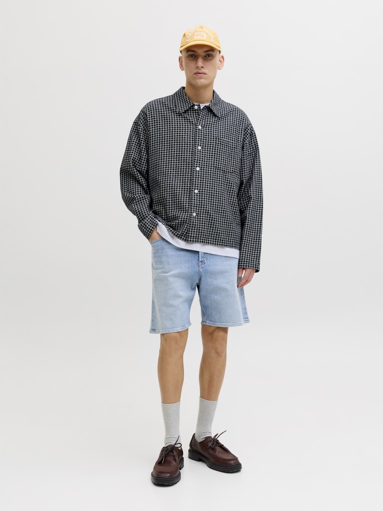 Jjitony Jjoriginal Shorts - Blue Denim