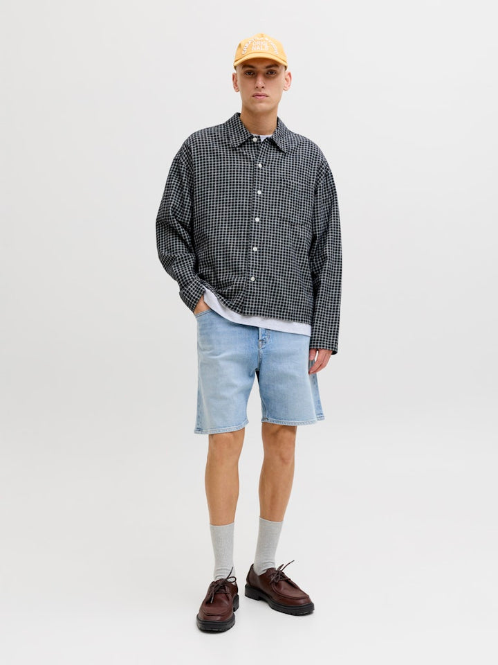 Jjitony Jjoriginal Shorts - Blue Denim