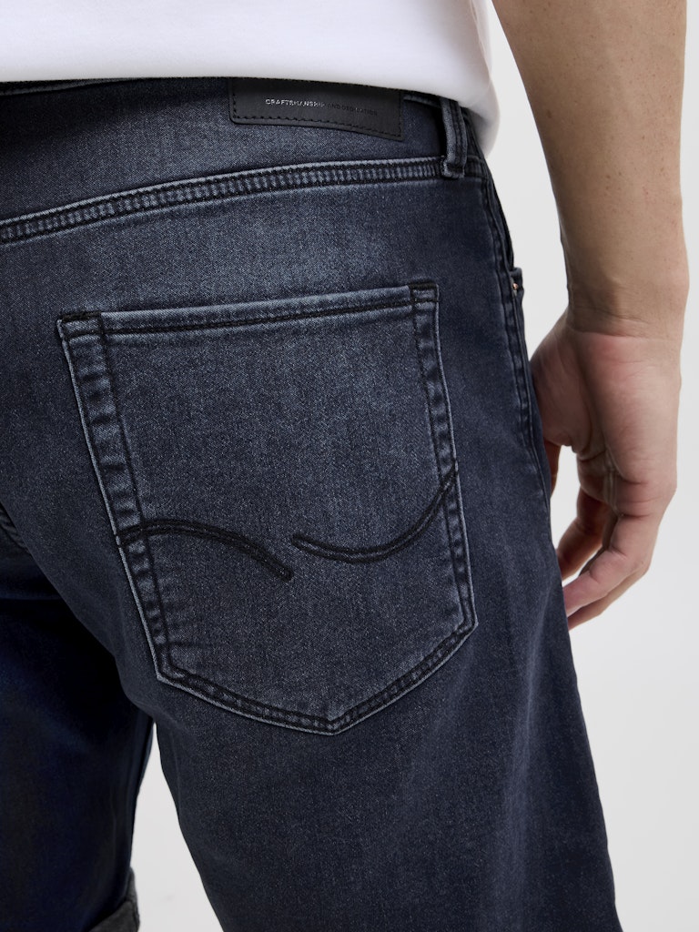 Jjirick Jjicon Shorts Ge 604 I.k Sn - Blue Denim