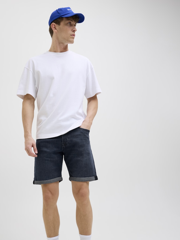 Jjirick Jjicon Shorts Ge 604 I.k Sn - Blue Denim