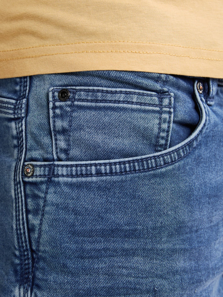 Men Shorts Denim - Blue Denim