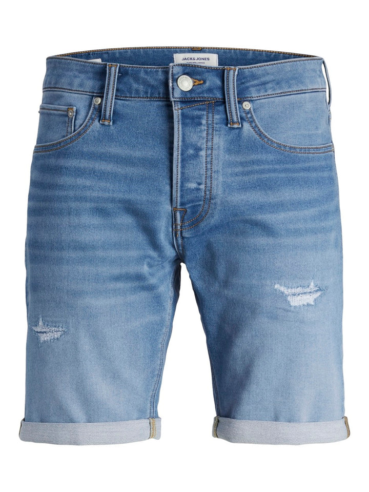 Jjirick Jjicon Shorts Ge 709 I.k Ss - Blue Denim