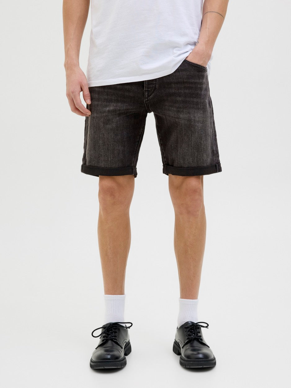 Jjirick Jjfox Shorts Cb 310 Sn - Black Denim