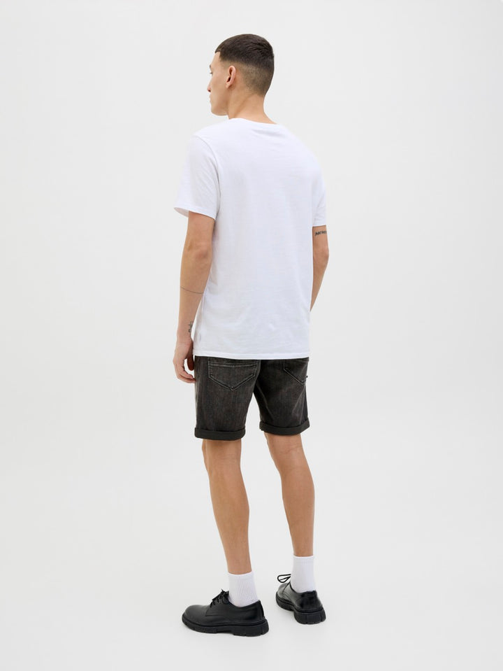 Jjirick Jjfox Shorts Cb 310 Sn - Black Denim