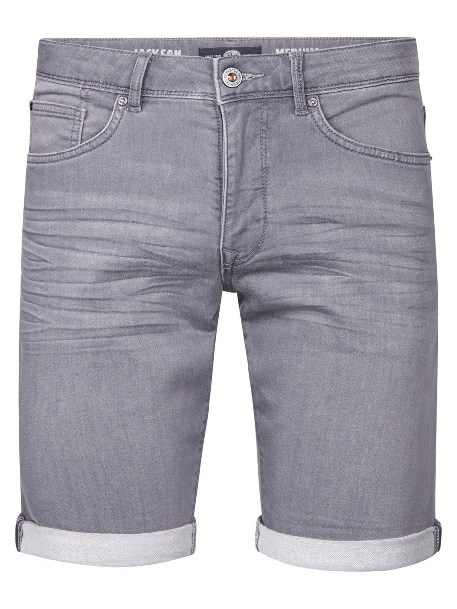 Men Shorts Denim - Grey Denim