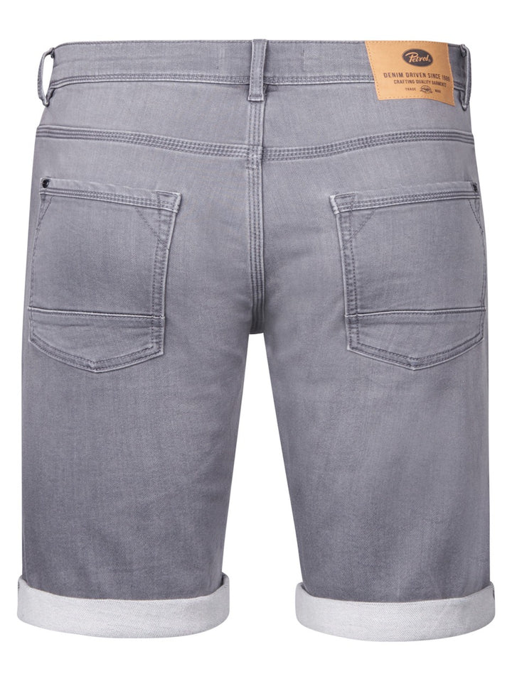 Men Shorts Denim - Grey Denim