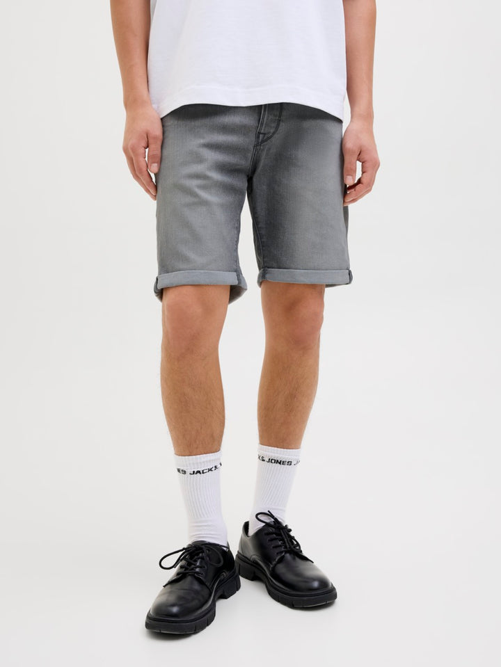 Jjirick Jjfox Shorts Cb 310 Sn - Grey Denim
