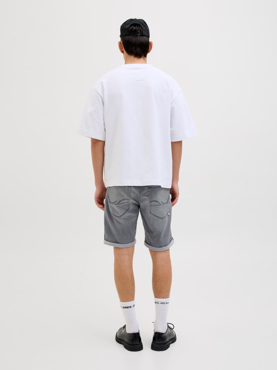 Jjirick Jjfox Shorts Cb 310 Sn - Grey Denim