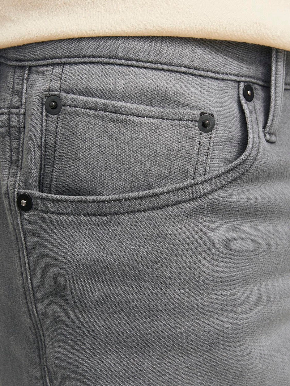 Jjirick Jjicon Shorts Ge 380 I.k Ss - Grey Denim