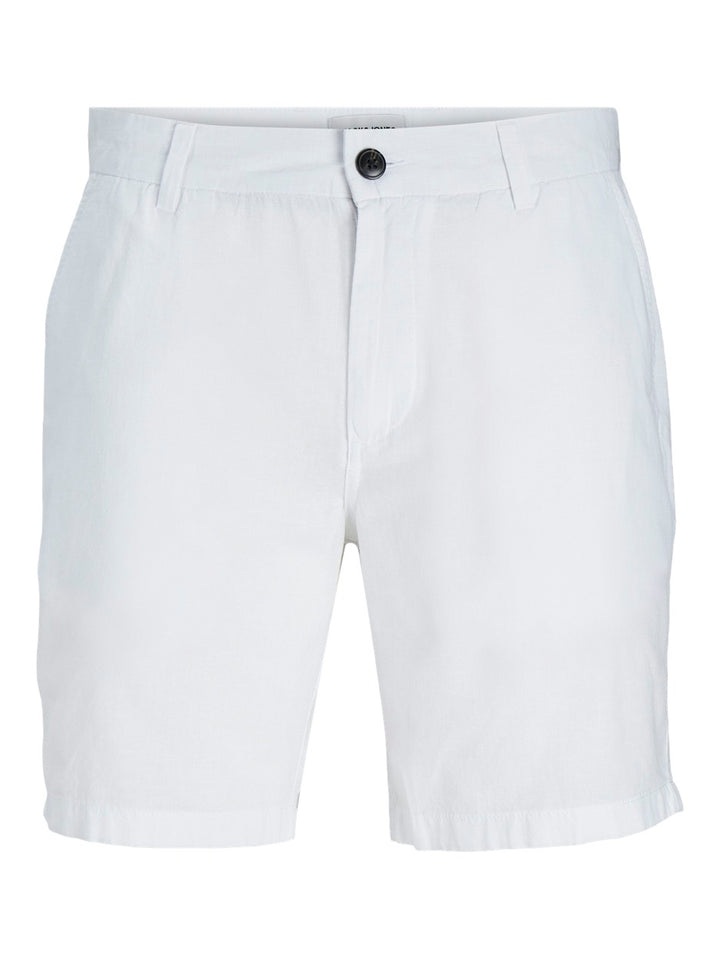 Jpstace Jjsummer Linen Blend Short - Wit