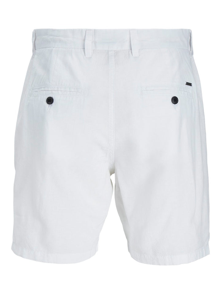 Jpstace Jjsummer Linen Blend Short - Wit