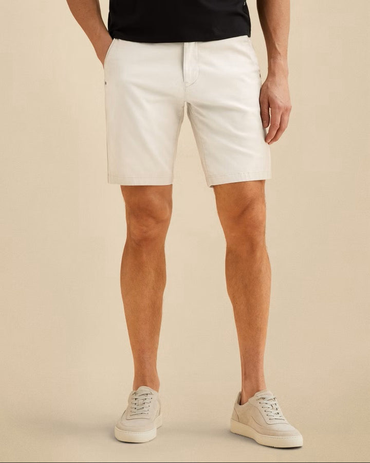V65 Shorts Dobby Stretch Pakket Sh - Off-white