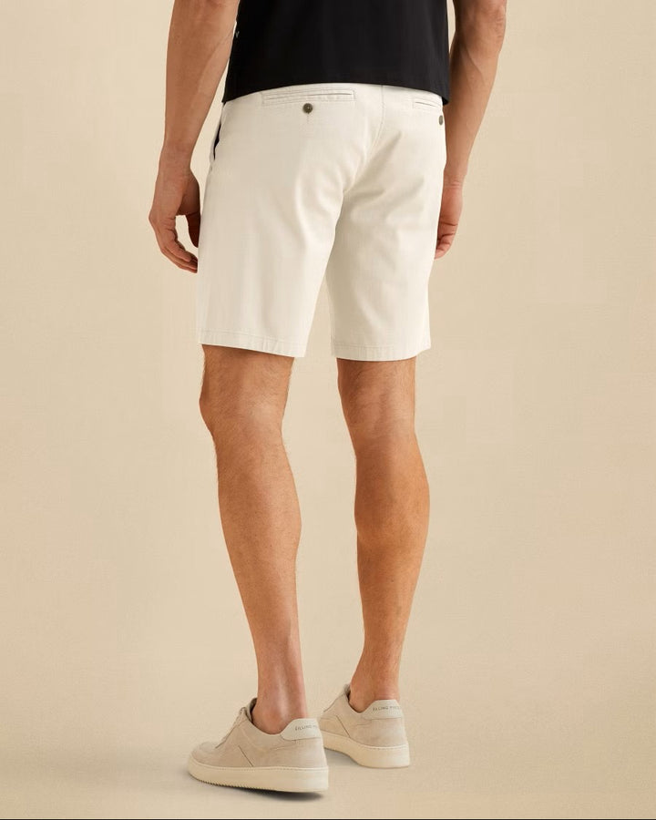 V65 Shorts Dobby Stretch Pakket Sh - Off-white