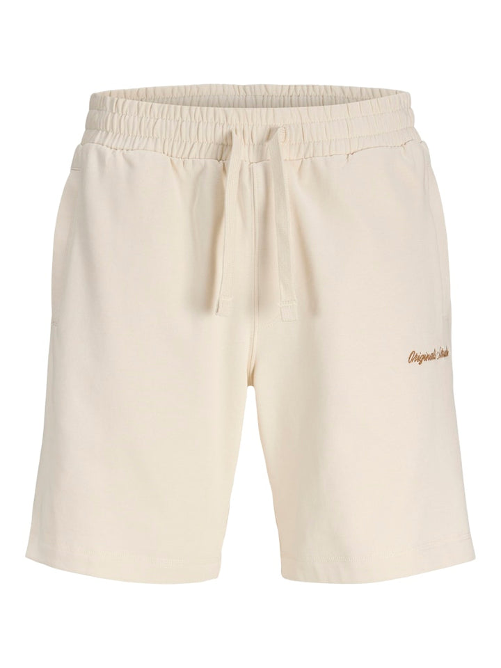 Jpstkarl Norrebro Sweat Shorts Reg Sn - Ecru