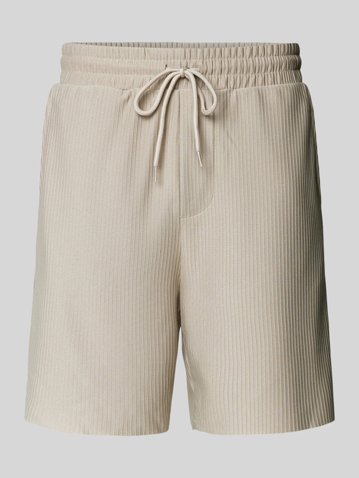 Onsdrum Pleated Shorts - Beige