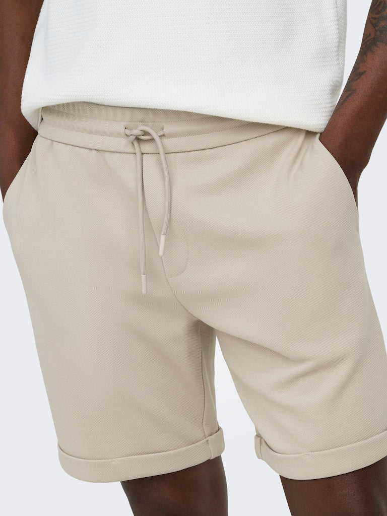 Onsnewkodyl Reg Linus Shorts - Beige