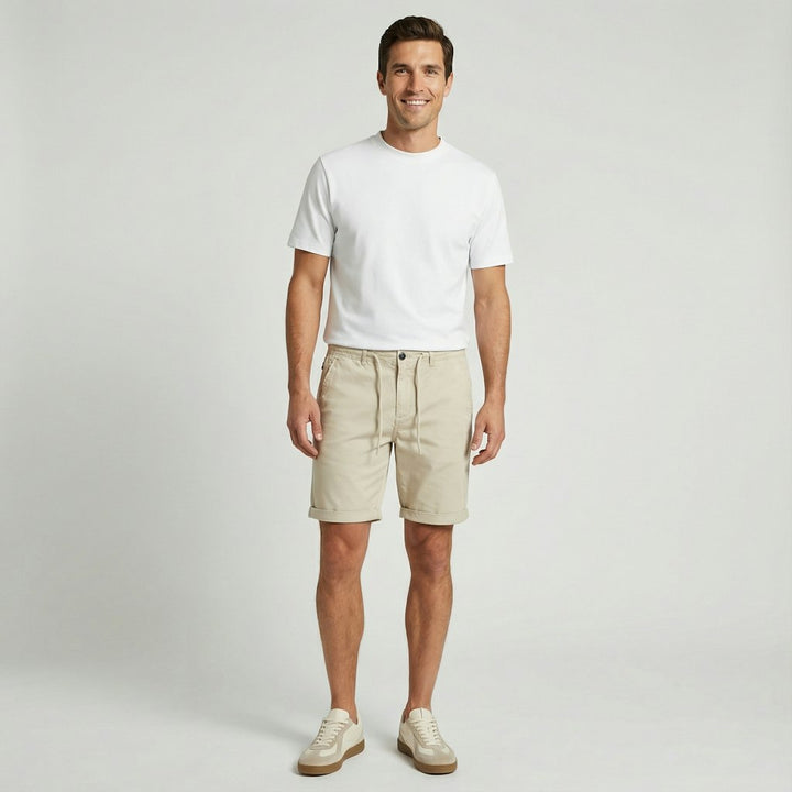 Ronall Travel Short Navy - Beige