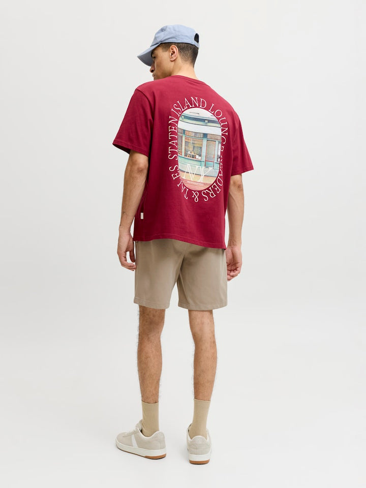 Jpstace Neo Jogger Shorts Reg Sn - Beige