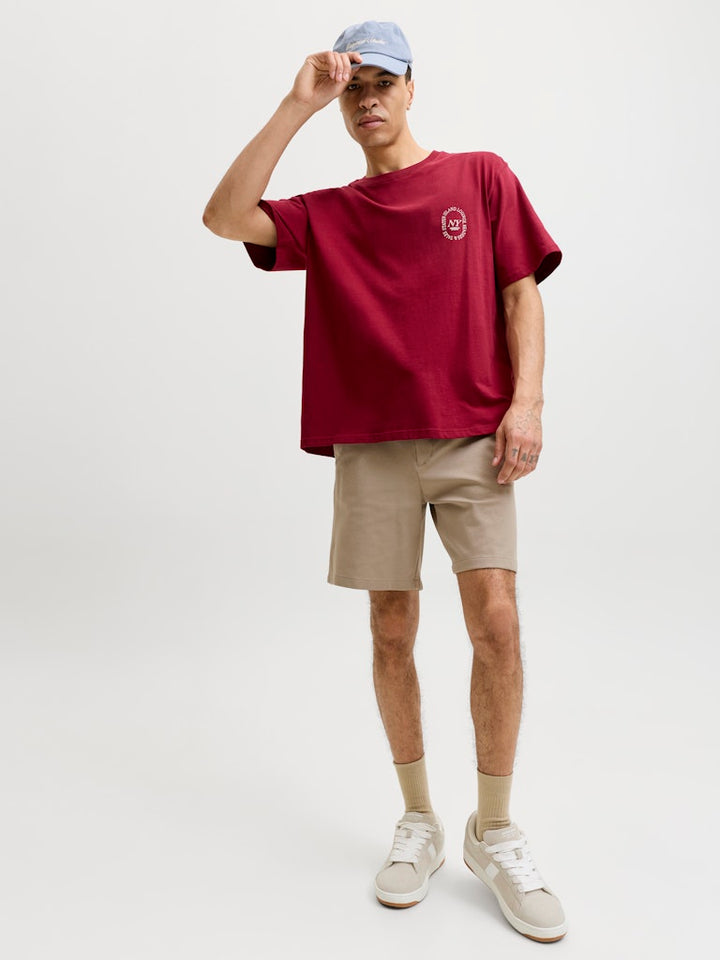 Jpstace Neo Jogger Shorts Reg Sn - Beige