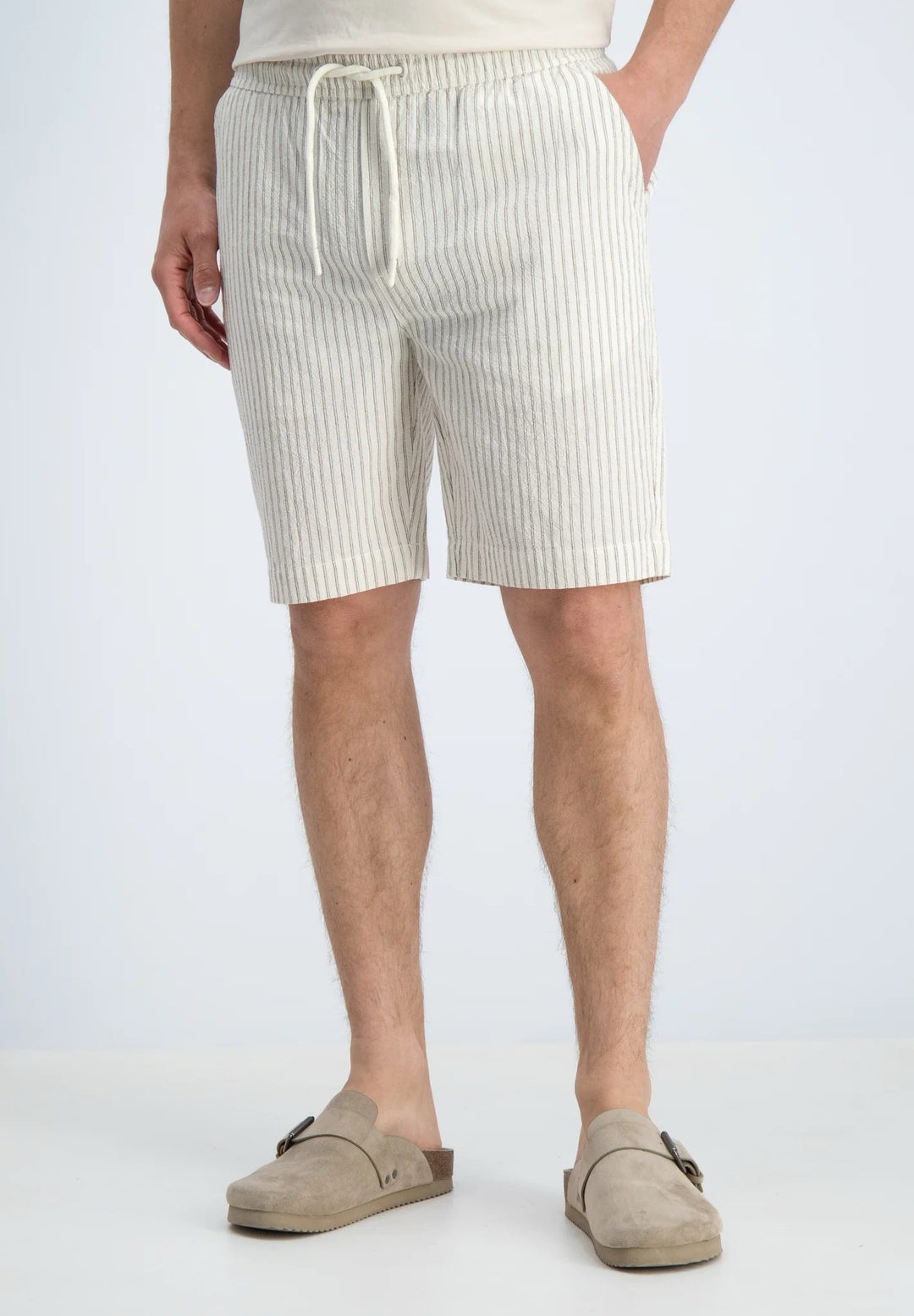 Korte Broek - Ecru Dessin