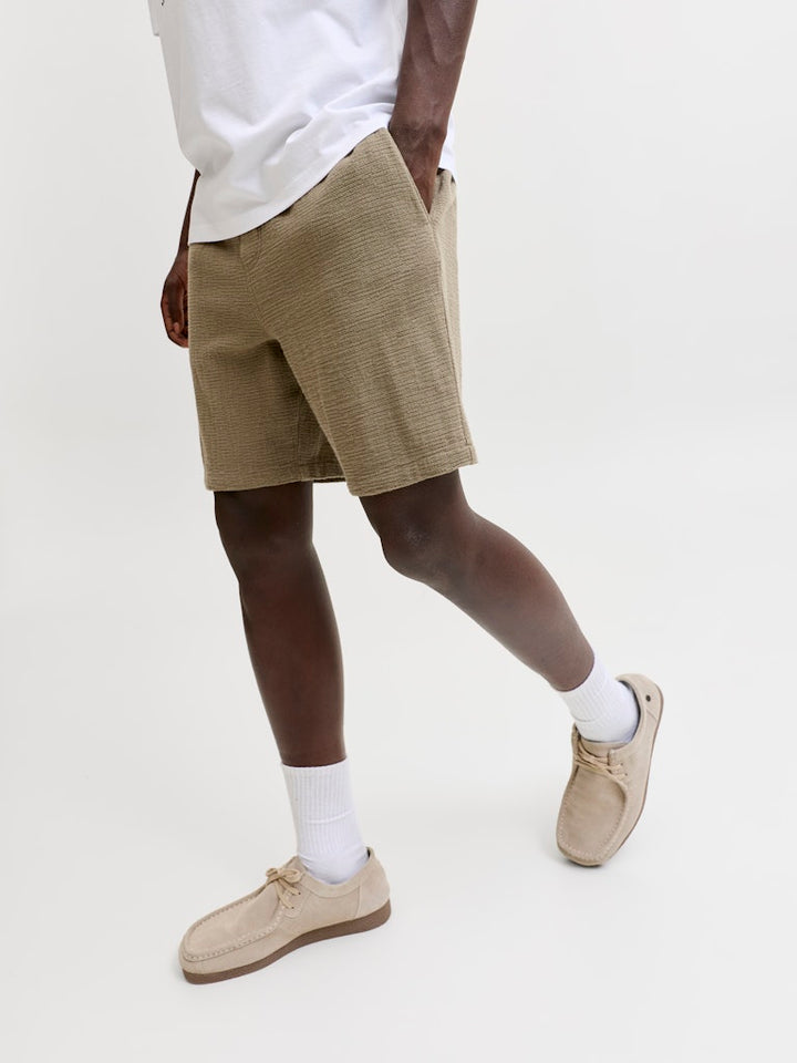 Jpstjaiden Coba Stripe Jog Shorts Reg Sn - Groen