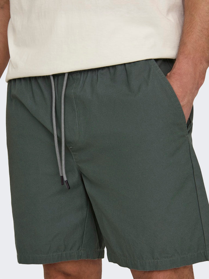Onstel Life 0119 Shorts - Olijf