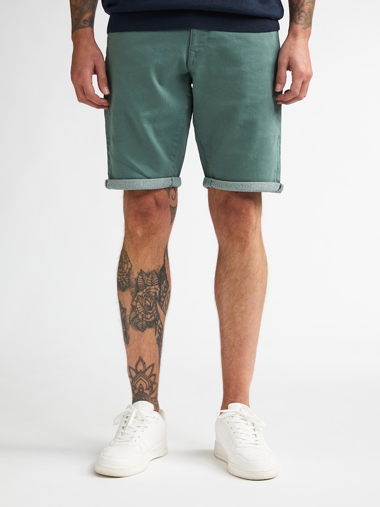 Men Shorts Denim - Oud Groen