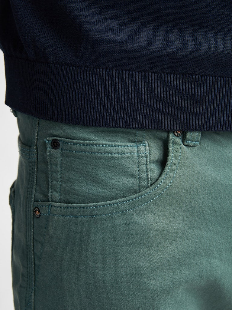 Men Shorts Denim - Oud Groen
