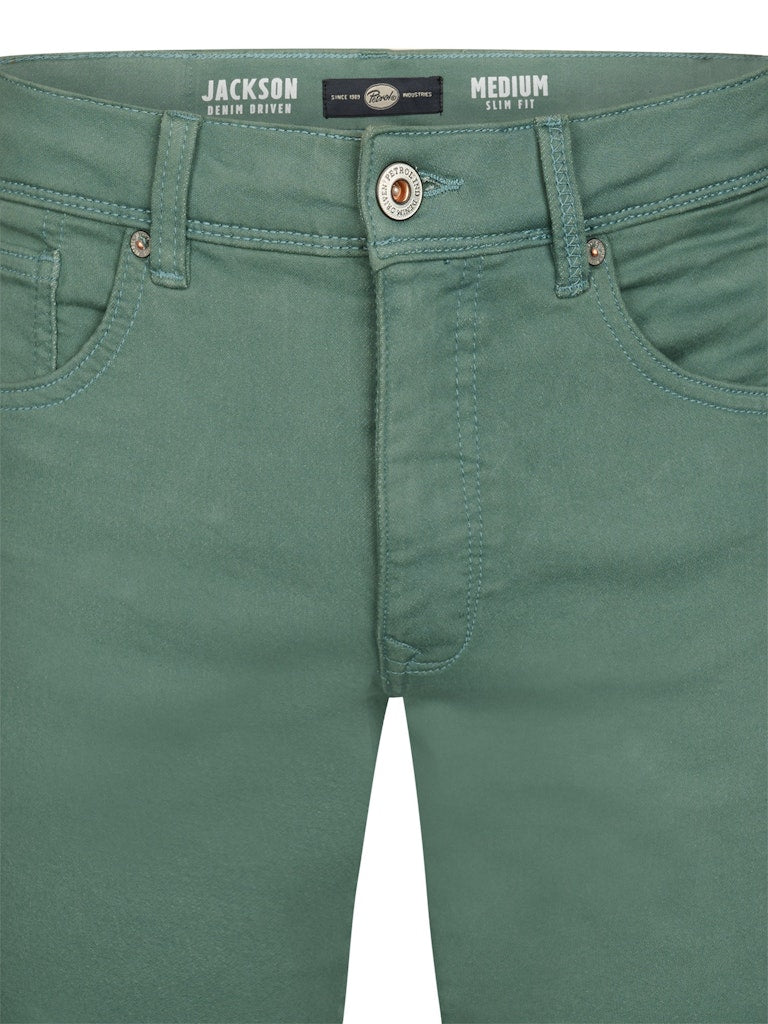 Men Shorts Denim - Oud Groen