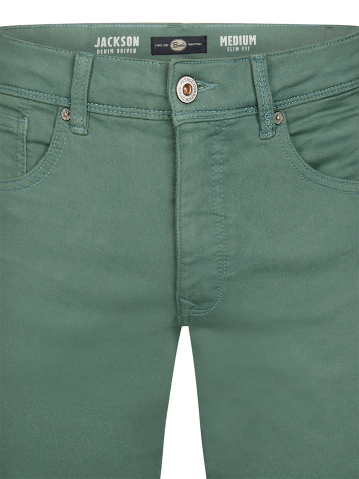 Men Shorts Denim - Oud Groen