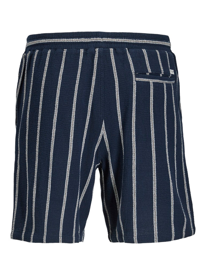 Jpstjaiden Coba Stripe Jog Shorts Reg Sn - Blauw Dessin