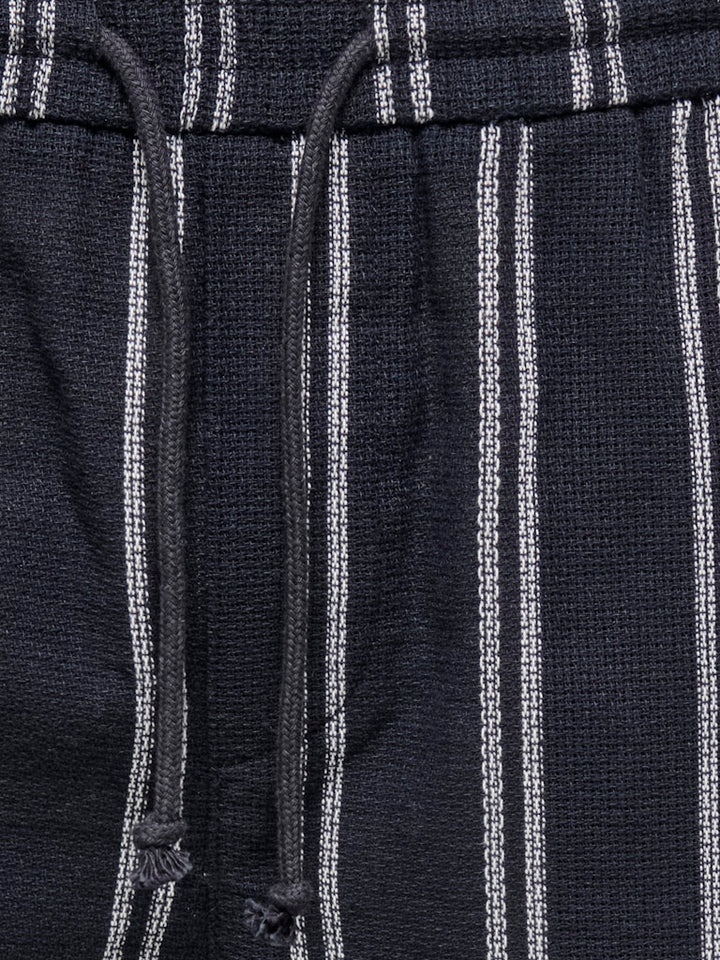Onstrev Life Reg Struc Stripe Short - Blauw Dessin