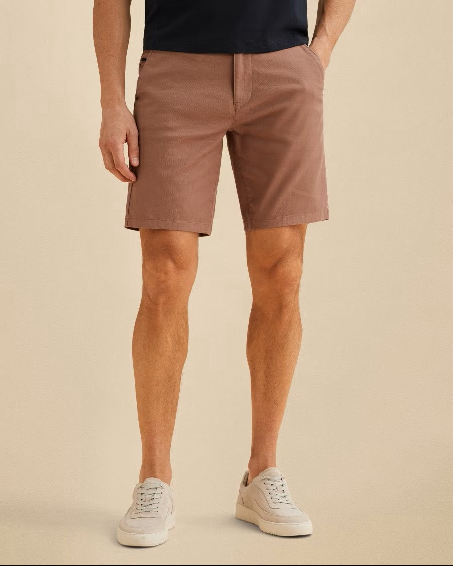 V65 Shorts Dobby Stretch Pakket Sh - Bordeaux