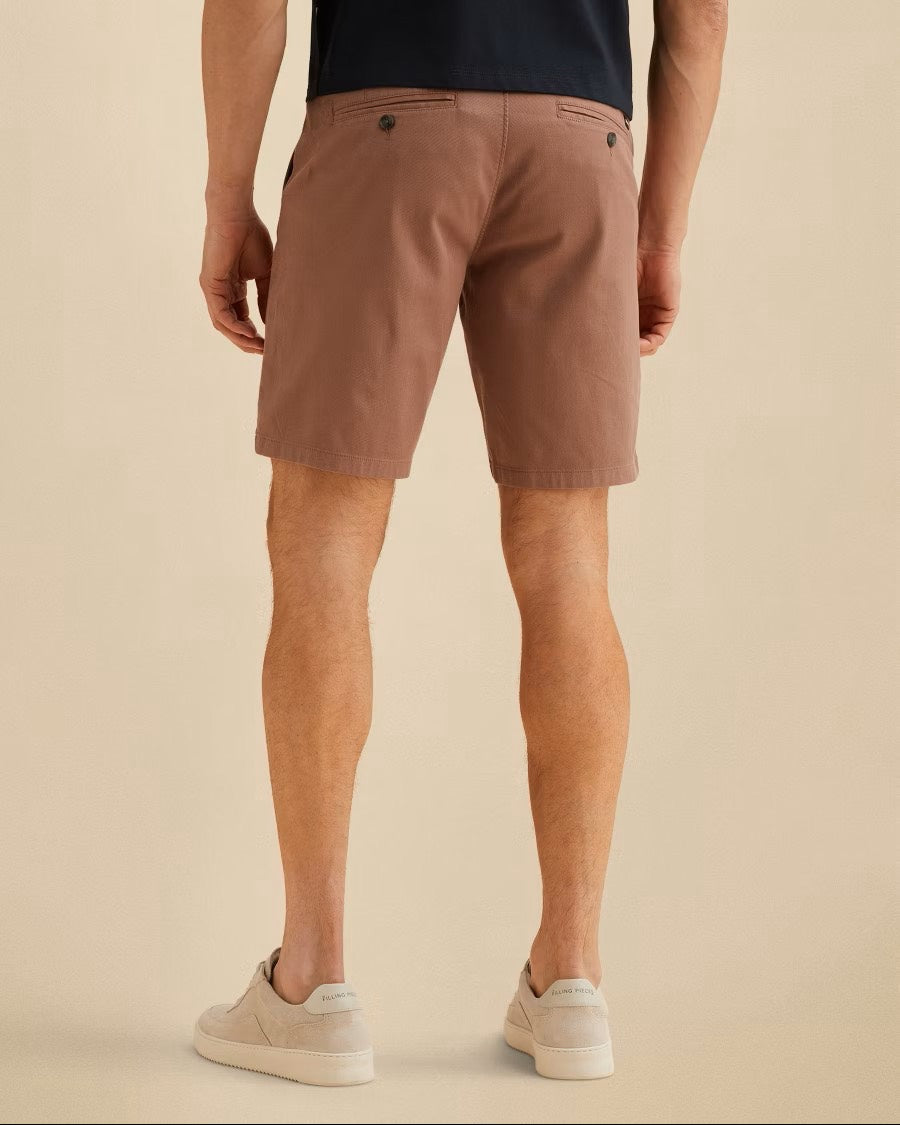 V65 Shorts Dobby Stretch Pakket Sh - Bordeaux
