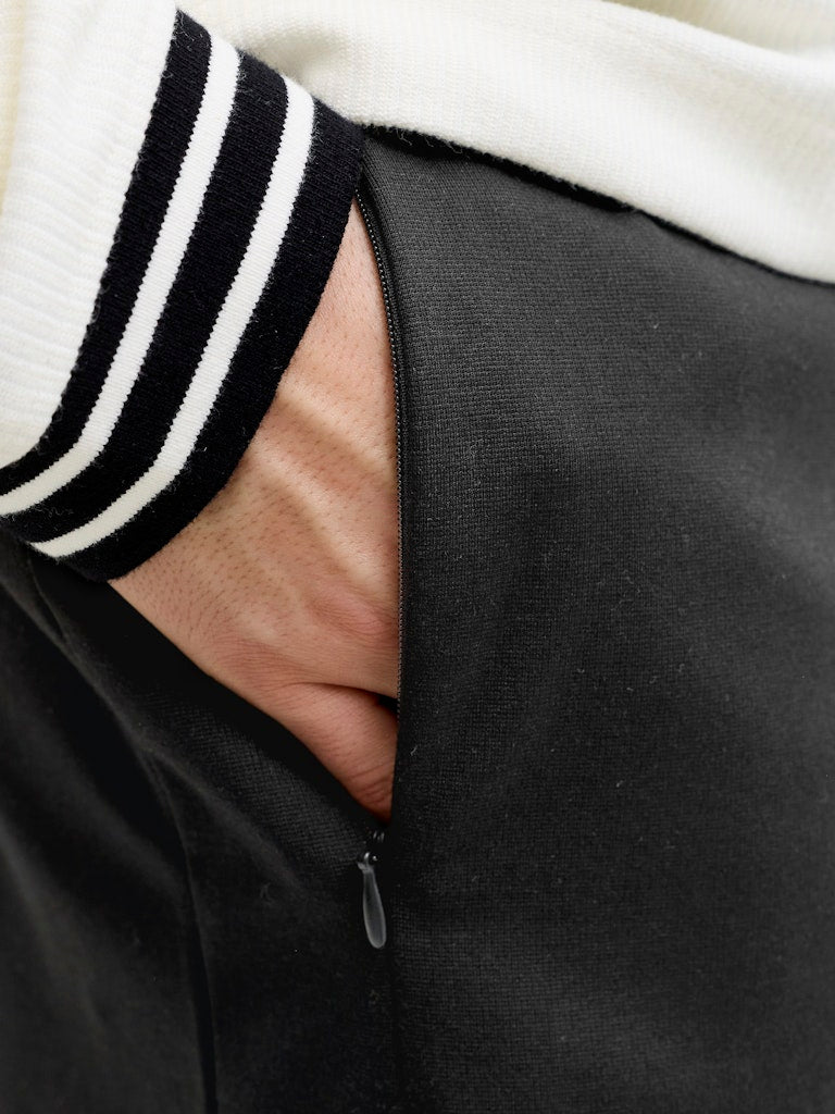 Jpstgordon Base Sweat Shorts Srt Sn - Zwart