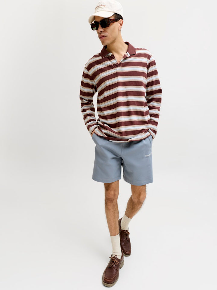 Jpstkarl Norrebro Sweat Shorts Reg Sn - Grijs
