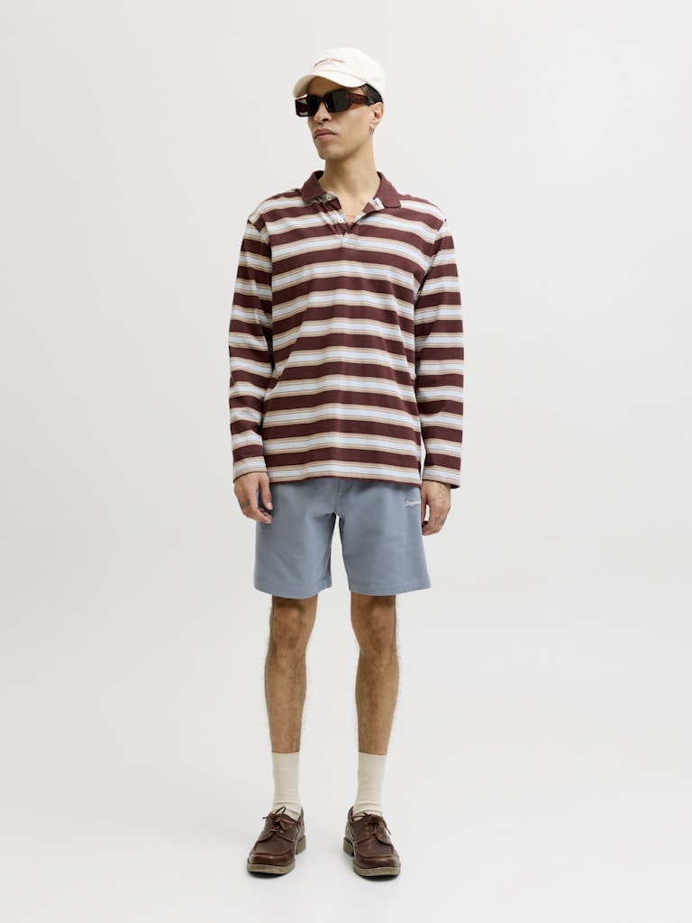 Jpstkarl Norrebro Sweat Shorts Reg Sn - Grijs