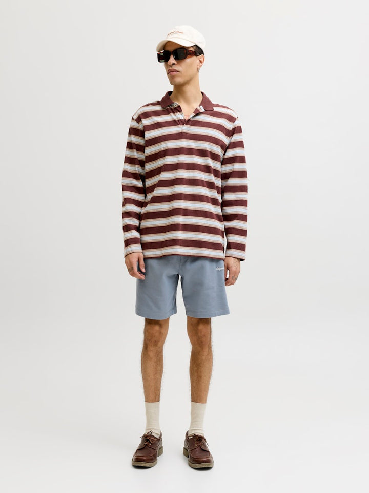 Jpstkarl Norrebro Sweat Shorts Reg Sn - Grijs
