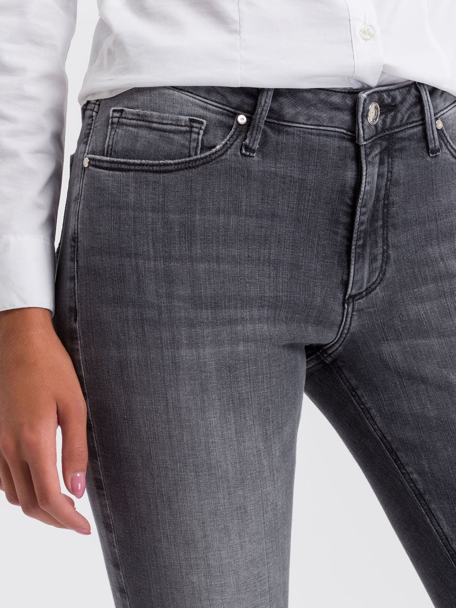 Cross Jeans N 497-191 grey denim – dames skinny fit - L32