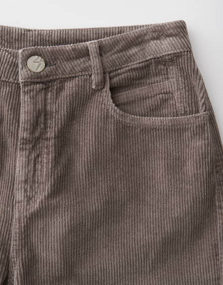 Opus Mivi 10607313362248 jeans low croth-baggy fit kaki - Taupe - L31