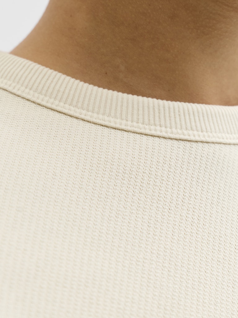 Jjedover Classic Sweat Crew Neck - Ecru